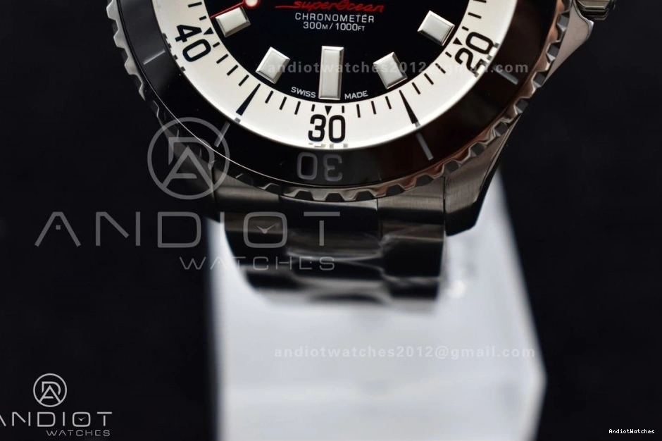 Edition White Black on 1:1 Dial Best Bracelet TF Automatic Chic 44 475 SuperOcean SS A 1226